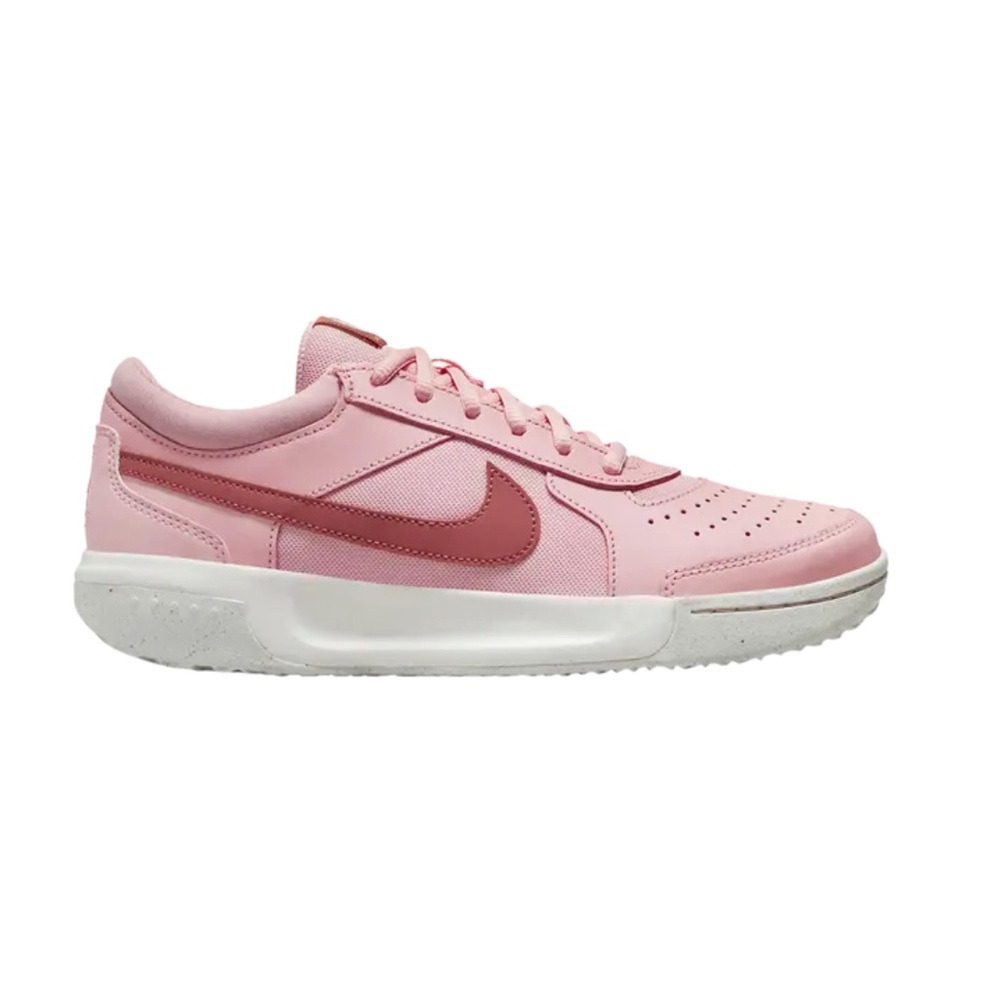 Nike Pink Low-Top Athletic Sneaker with Rose Swoosh